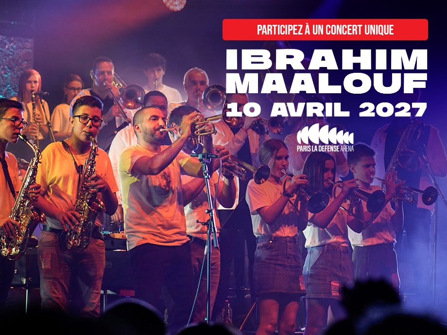 Ibrahim Maalouf La defense Arena