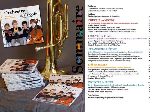 Orchestre à l'école - Livre 100 0001 histoires - Sommaire