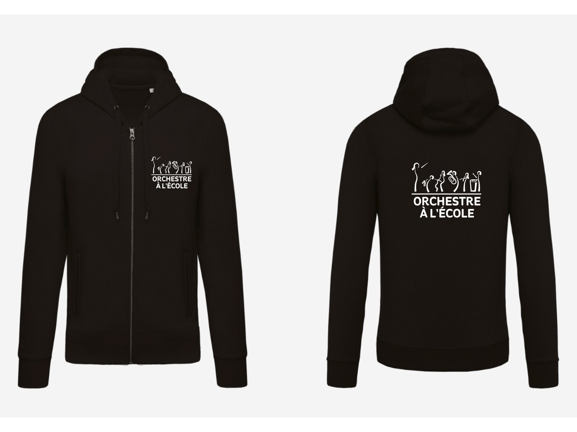 Veste à capuche