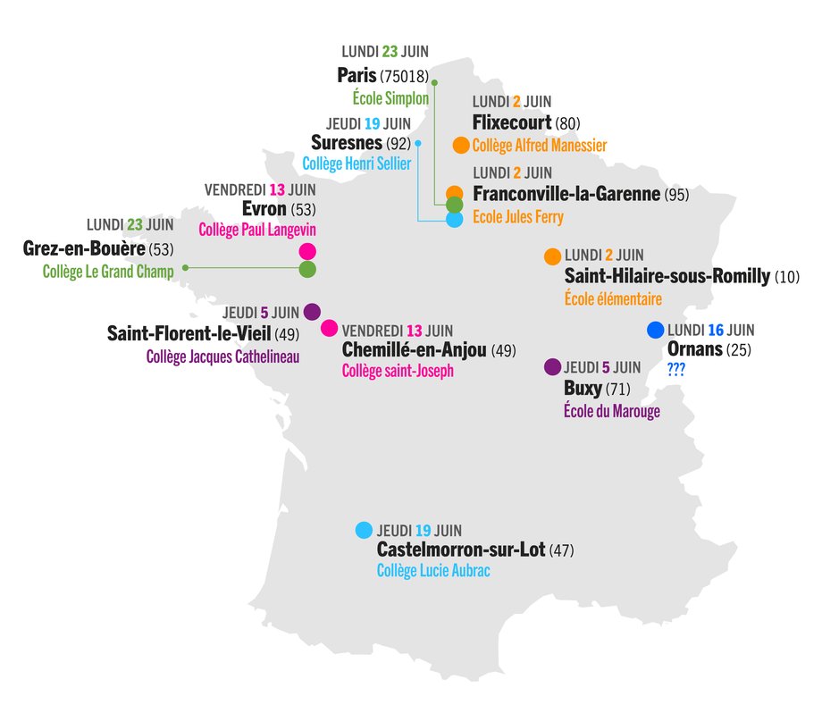 Cartographie kiosque jardin du Luxembourg